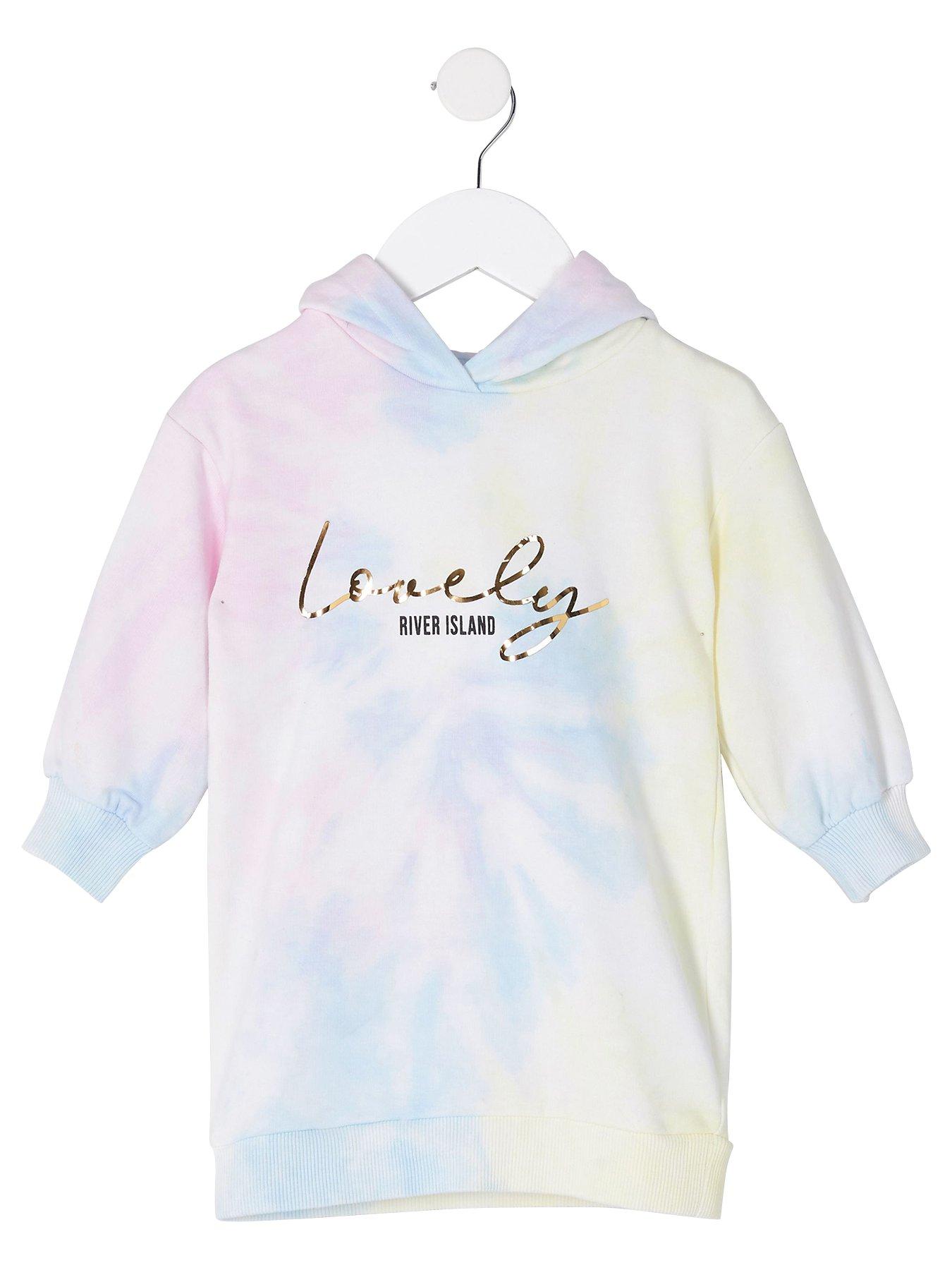 river island tie dye sweatshirt