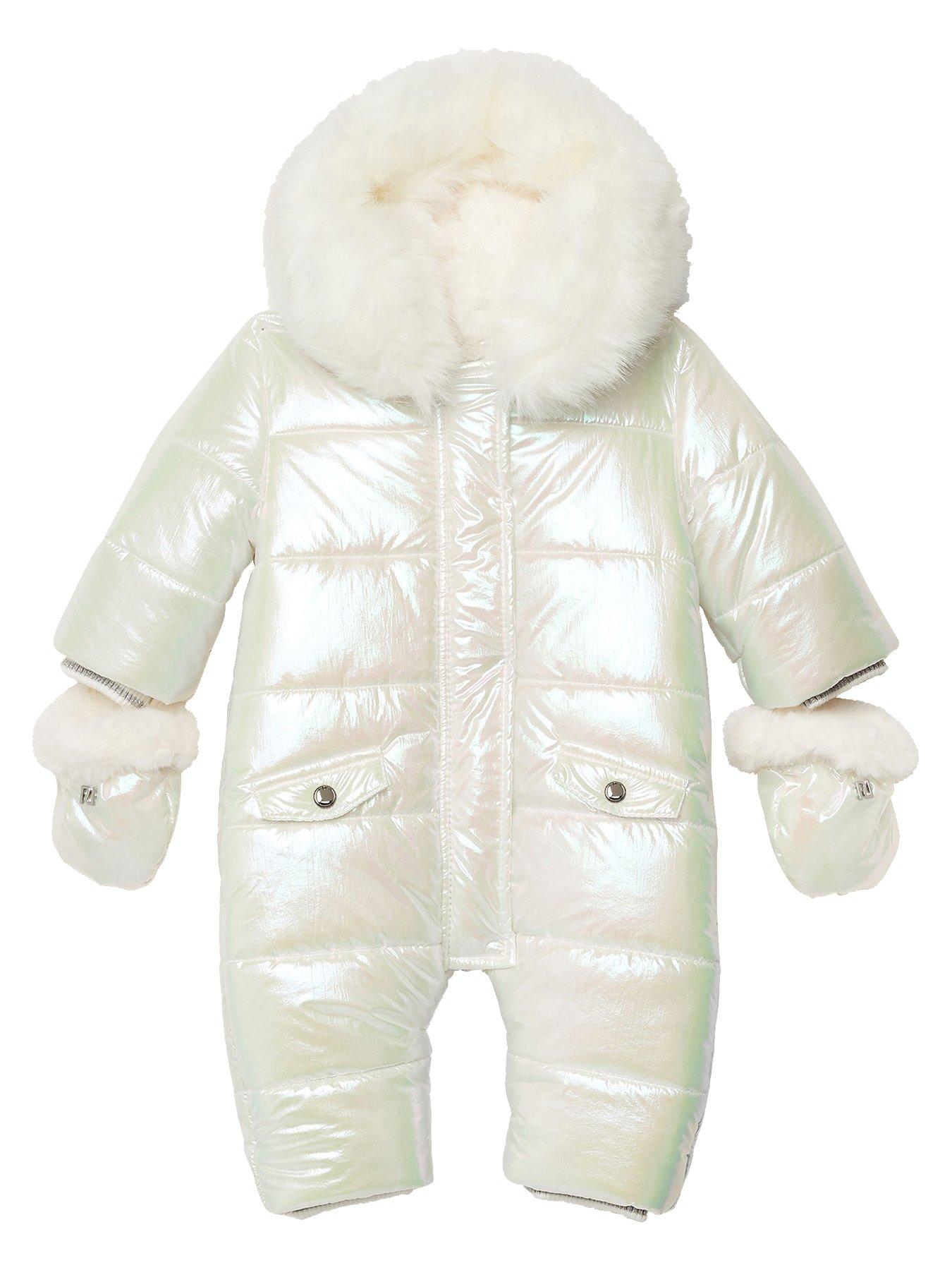 baby girl snowsuit uk