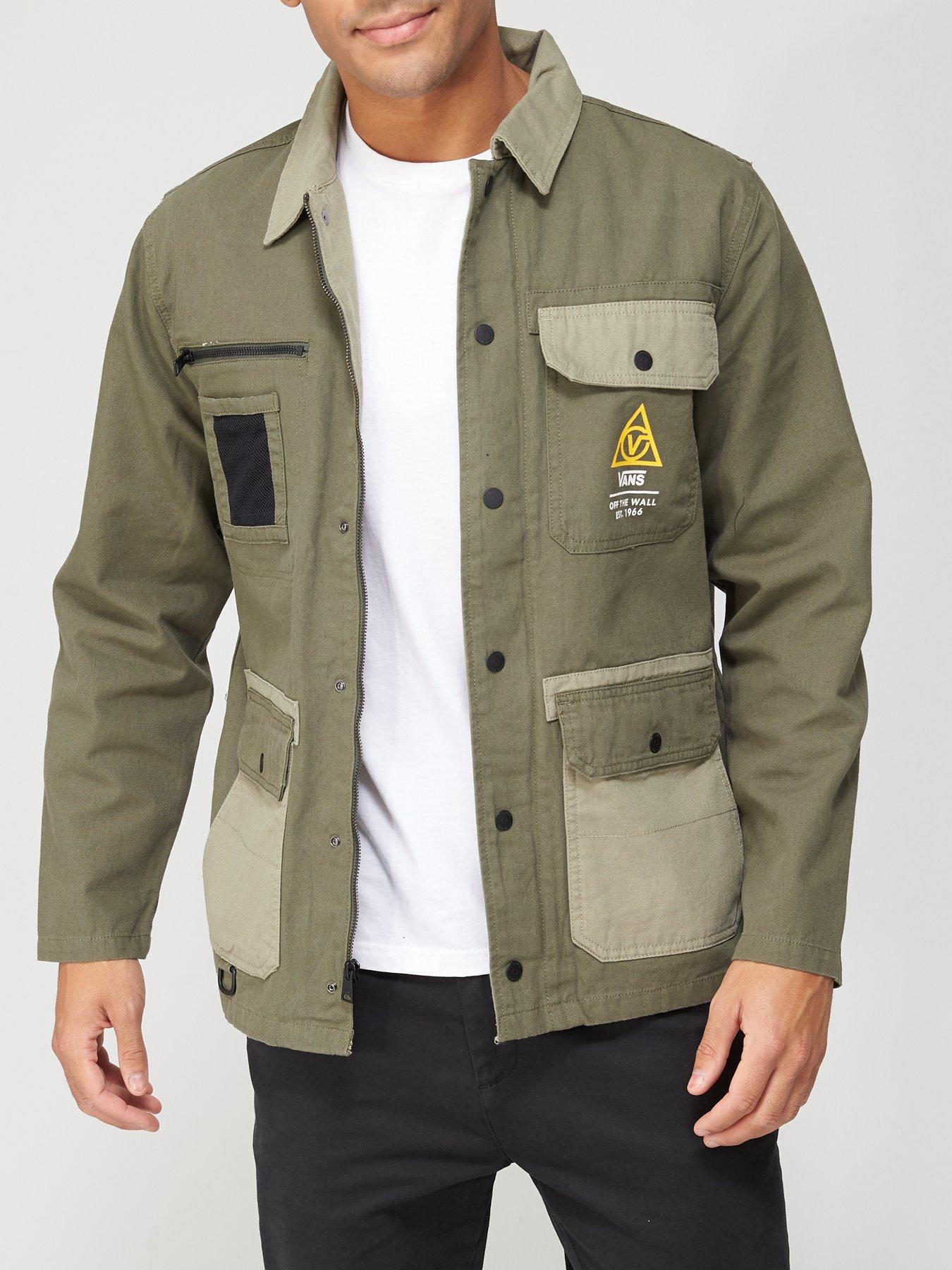 vans mens jackets uk