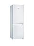  image of bosch-kgn33nweag-60cm-width-no-frost-fridge-freezer-white