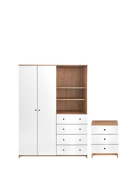 siena-2-piecenbsppackage-2-door-4-drawer-wardrobenbsp-3-drawer-bedside-chest--nbspoakwhite
