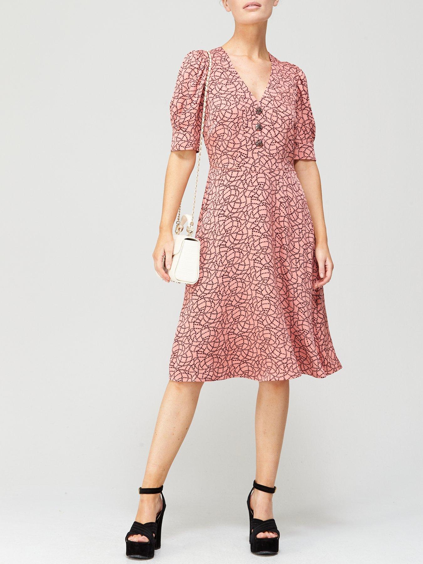 lk bennett pink dress