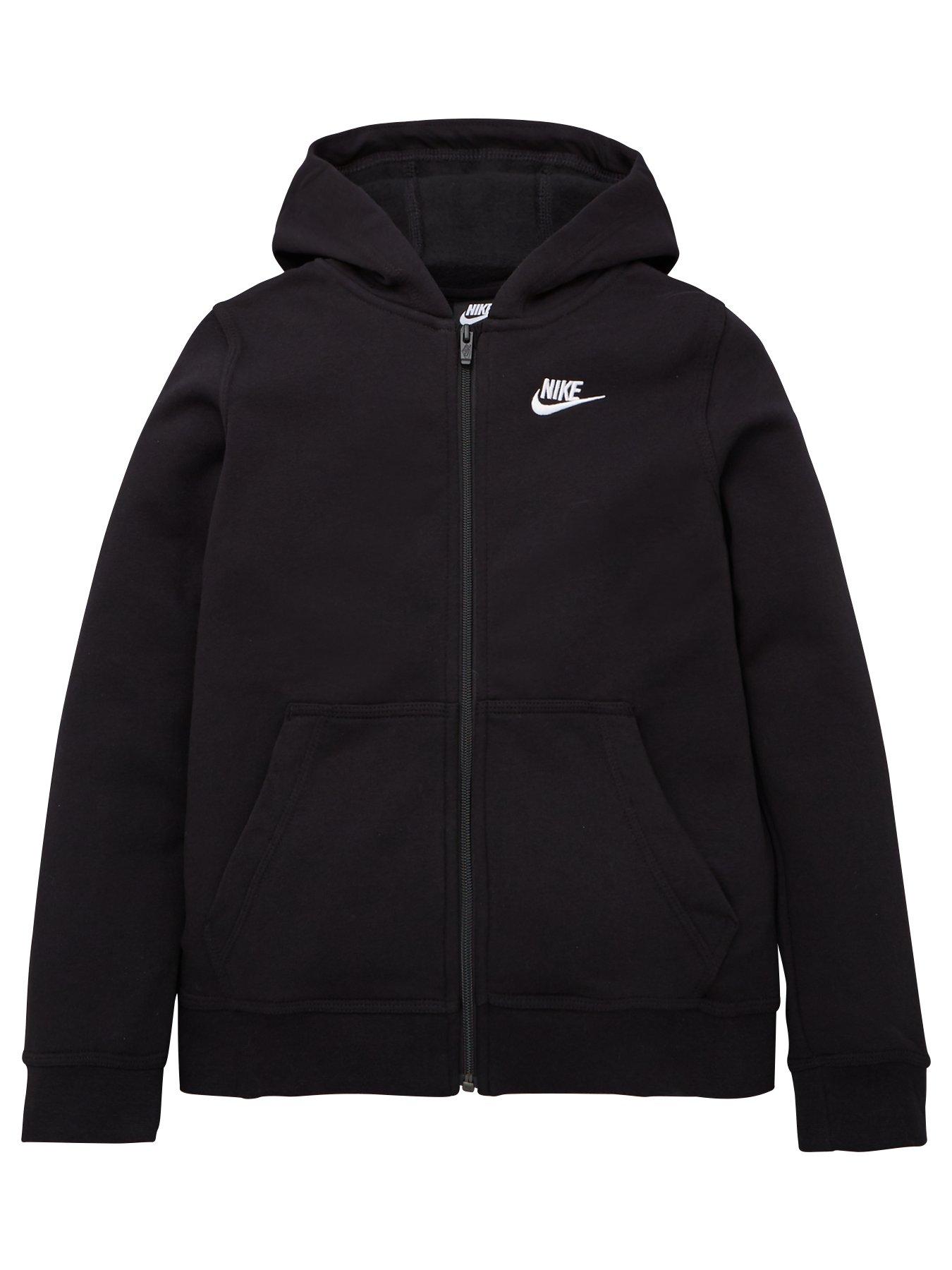 youth nike zip up hoodie