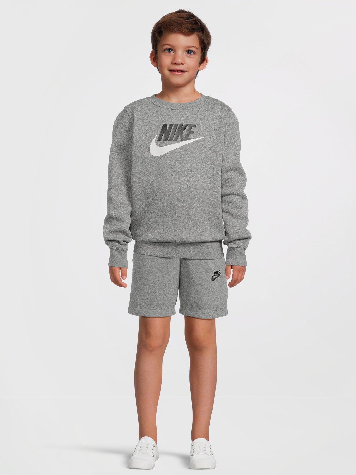 Grey nike cheap jersey shorts