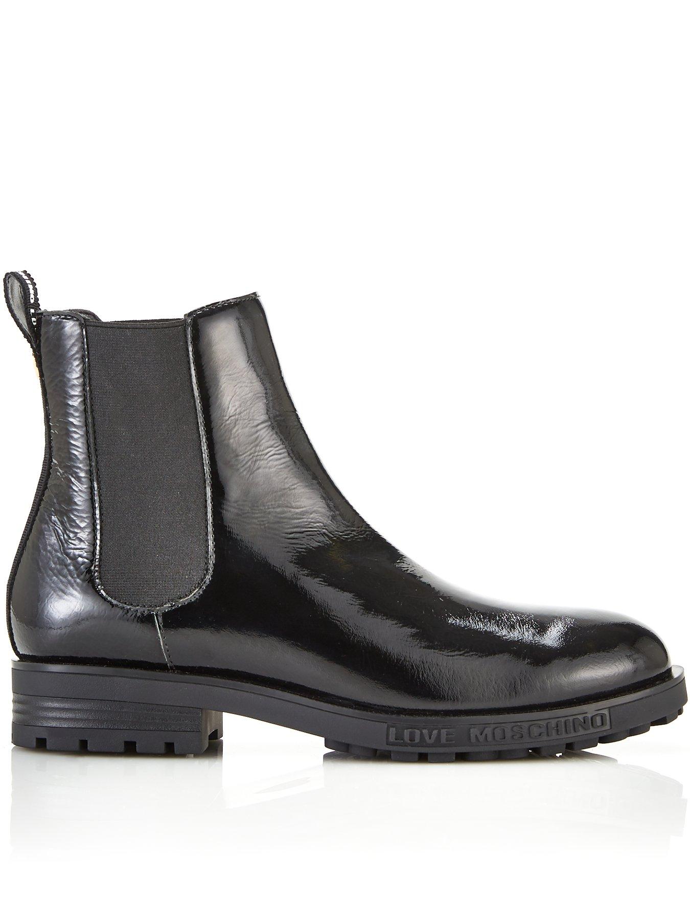 love moschino chelsea boots