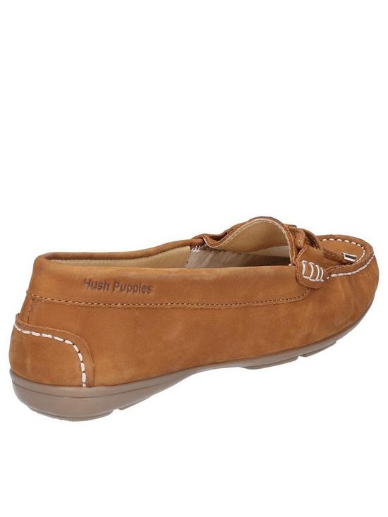 stillFront image of hush-puppies-maggie-leathernbsploafers-tan