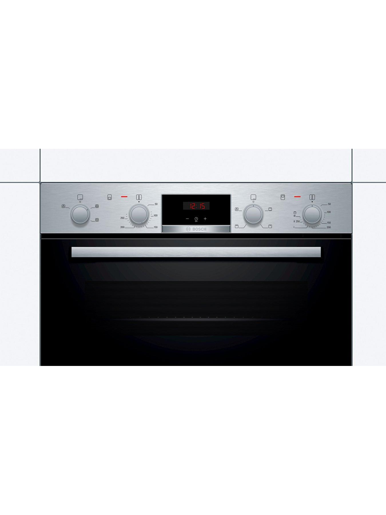 Bosch MHA133BR0B BuiltIn Double Oven Stainless Steel and Black