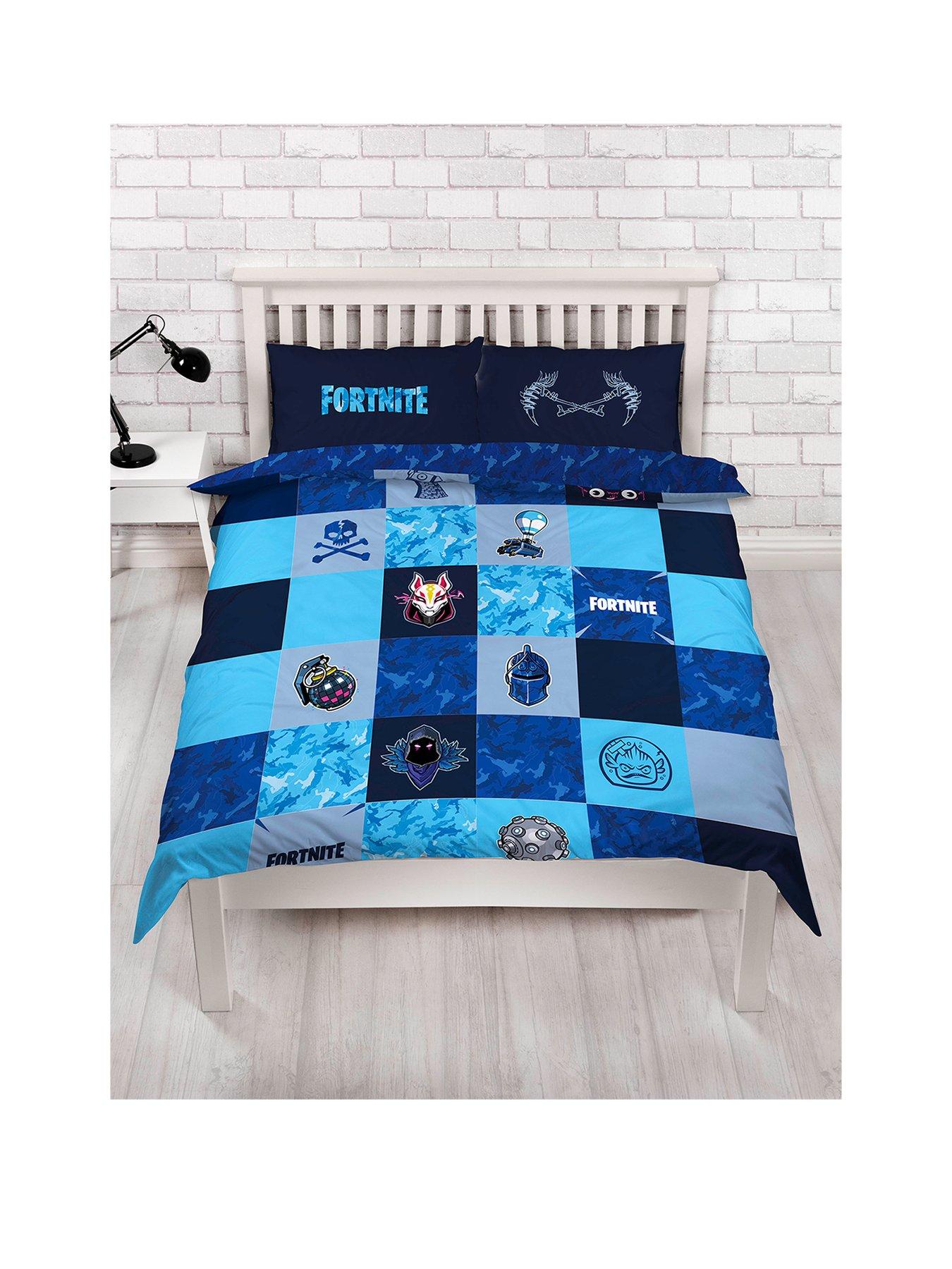 Fortnite Double Bedding Uk Fortnite Shuffles Double Duvet Cover Set Very Co Uk