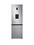 samsung-rb34t652esaeu-silver-frost-free-fridge-freezernbspwith-spacemaxtrade-and-non-plumbed-water-dispenser--nbspsilverfront