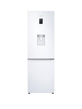 Samsung Rb34T652Dww/Eu Frost Free Fridge Freezer, With Spacemax&Trade; And Non Plumbed Water Dispenser - White Best Price, Cheapest Prices