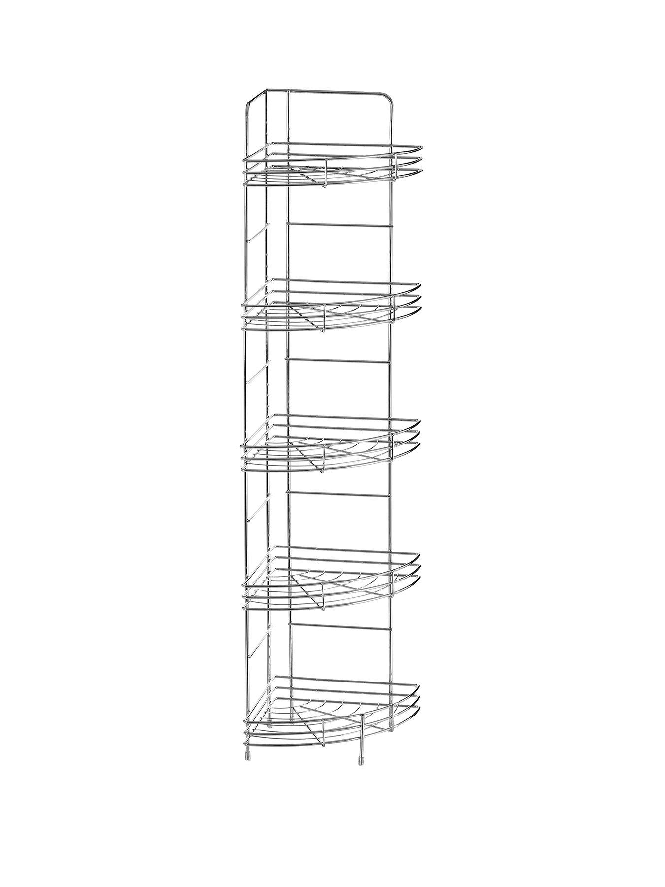 Image 1 of 5 of Premier Housewares &nbsp;5-Tier Corner Bathroom Storage Rack