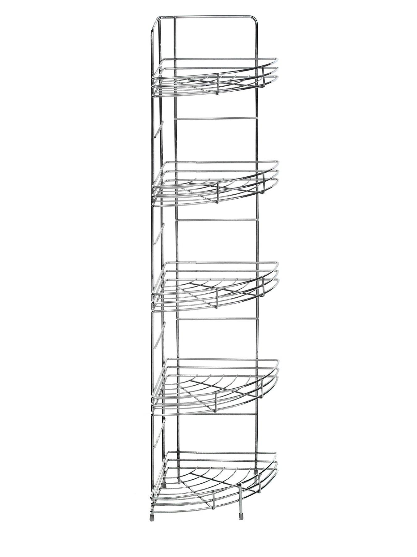 Image 2 of 5 of Premier Housewares &nbsp;5-Tier Corner Bathroom Storage Rack