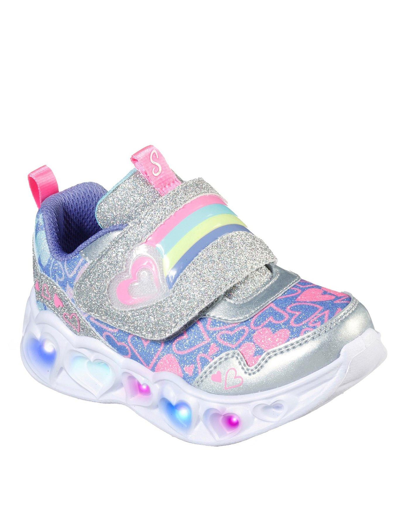 skechers heart lights toddler