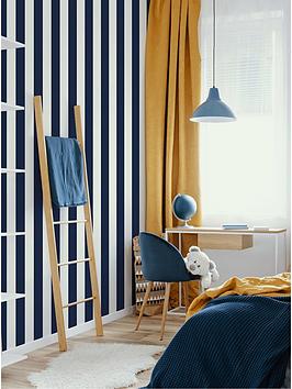 superfresco-easy-navy-stripe-wallpapernbsp