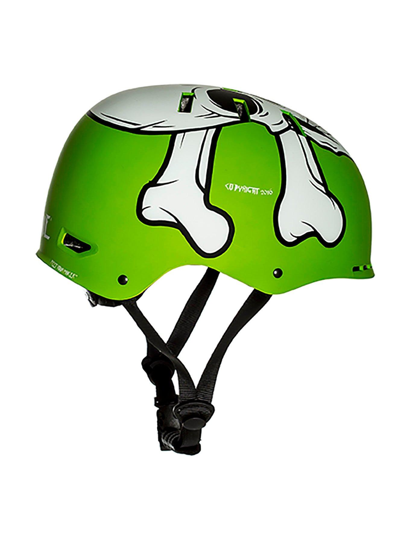 Image 3 of 7 of AWE Skull and Crossbones BMX/Skateboard/Scooter Helmet Medium 55-58cm