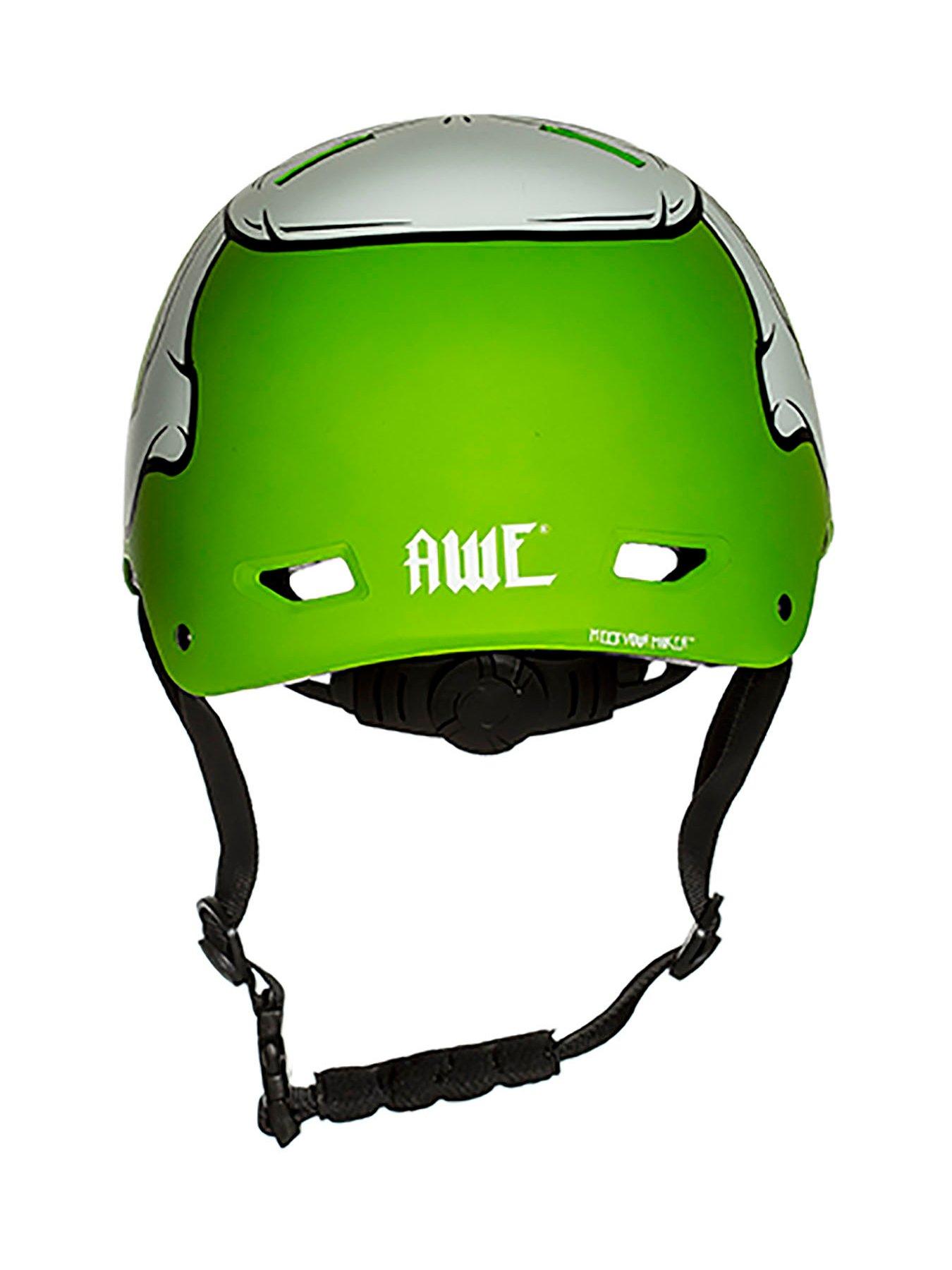 Image 5 of 7 of AWE Skull and Crossbones BMX/Skateboard/Scooter Helmet Medium 55-58cm