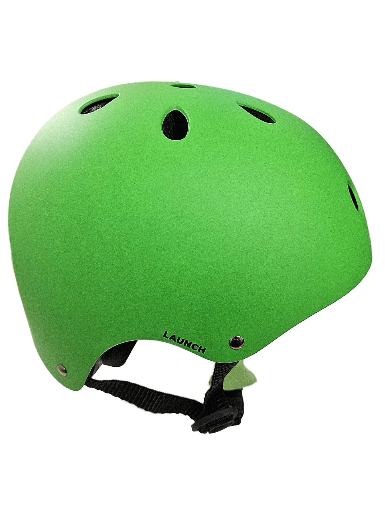 Image 7 of 7 of AWE BMX/Skateboard/Scooter Helmet - Skull and Crossbones