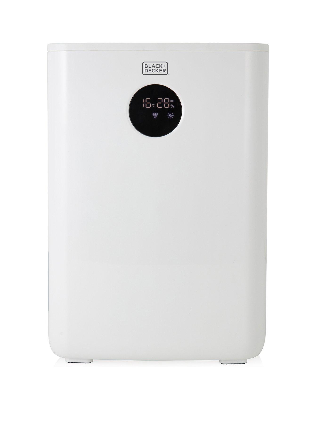 Product photograph of Black Decker 2l Dehumidifier Amp Air Purifier from very.co.uk