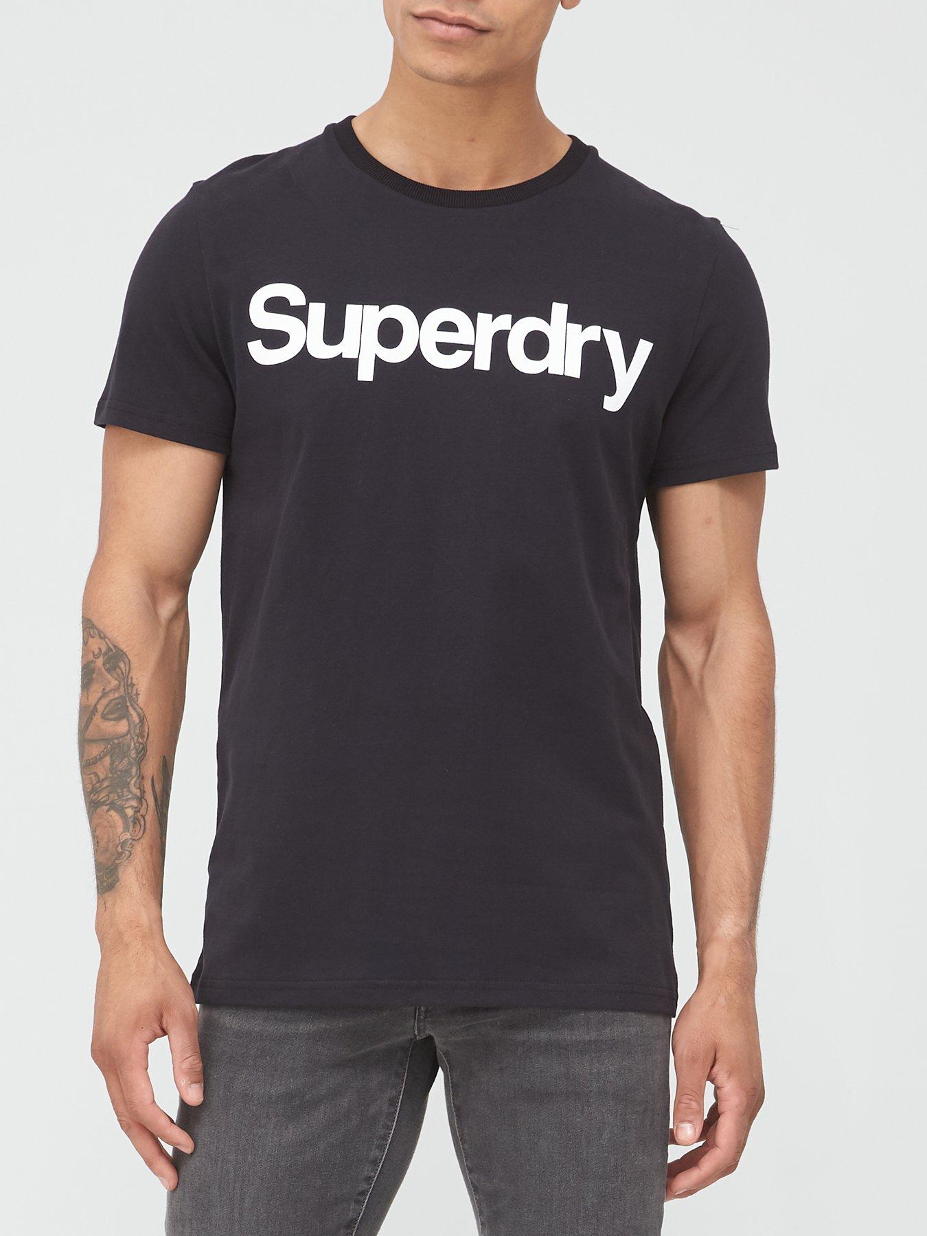 Superdry Core Logo T-shirt - Black | very.co.uk