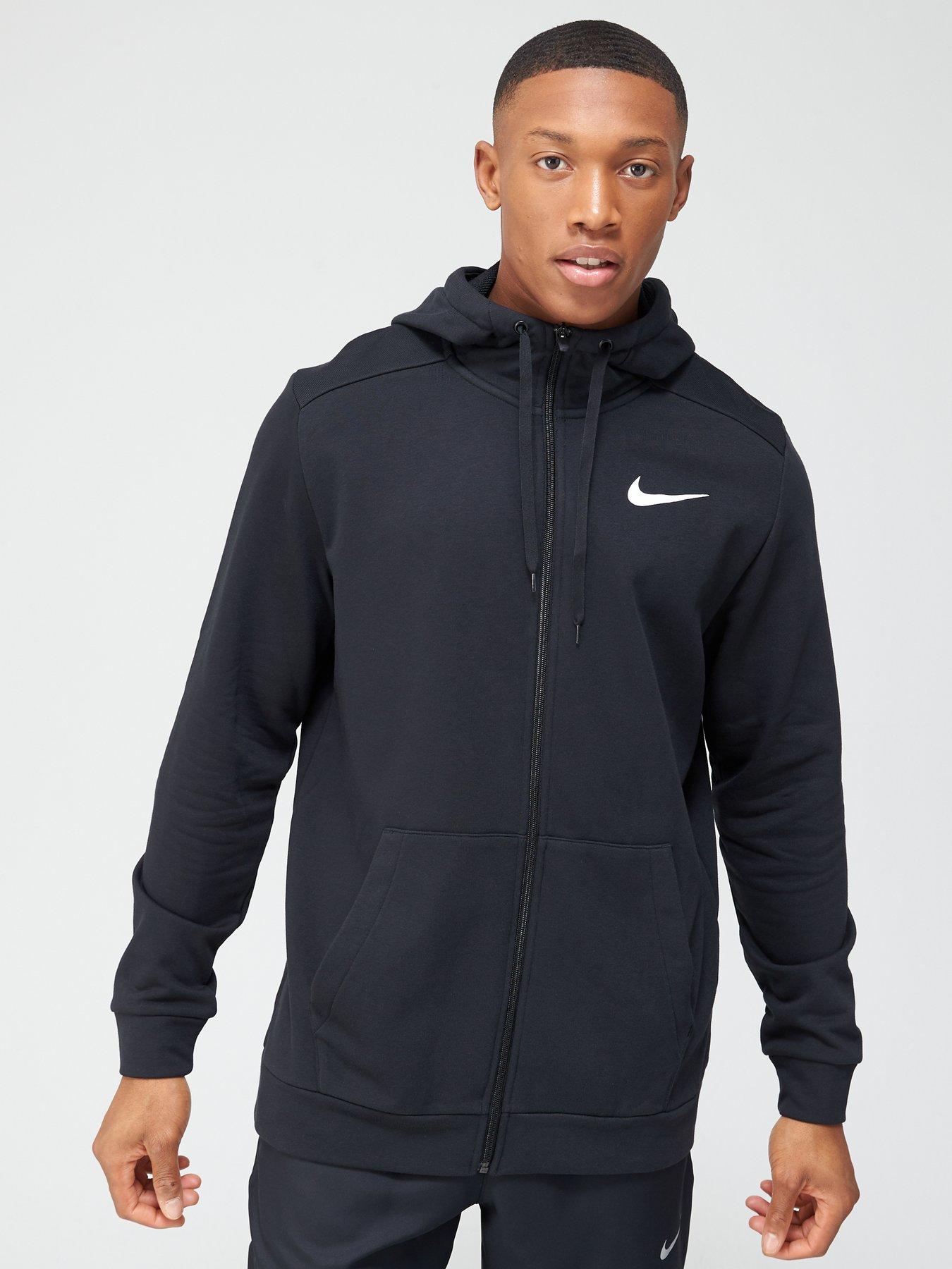 Nike zipper shop hoodie mens