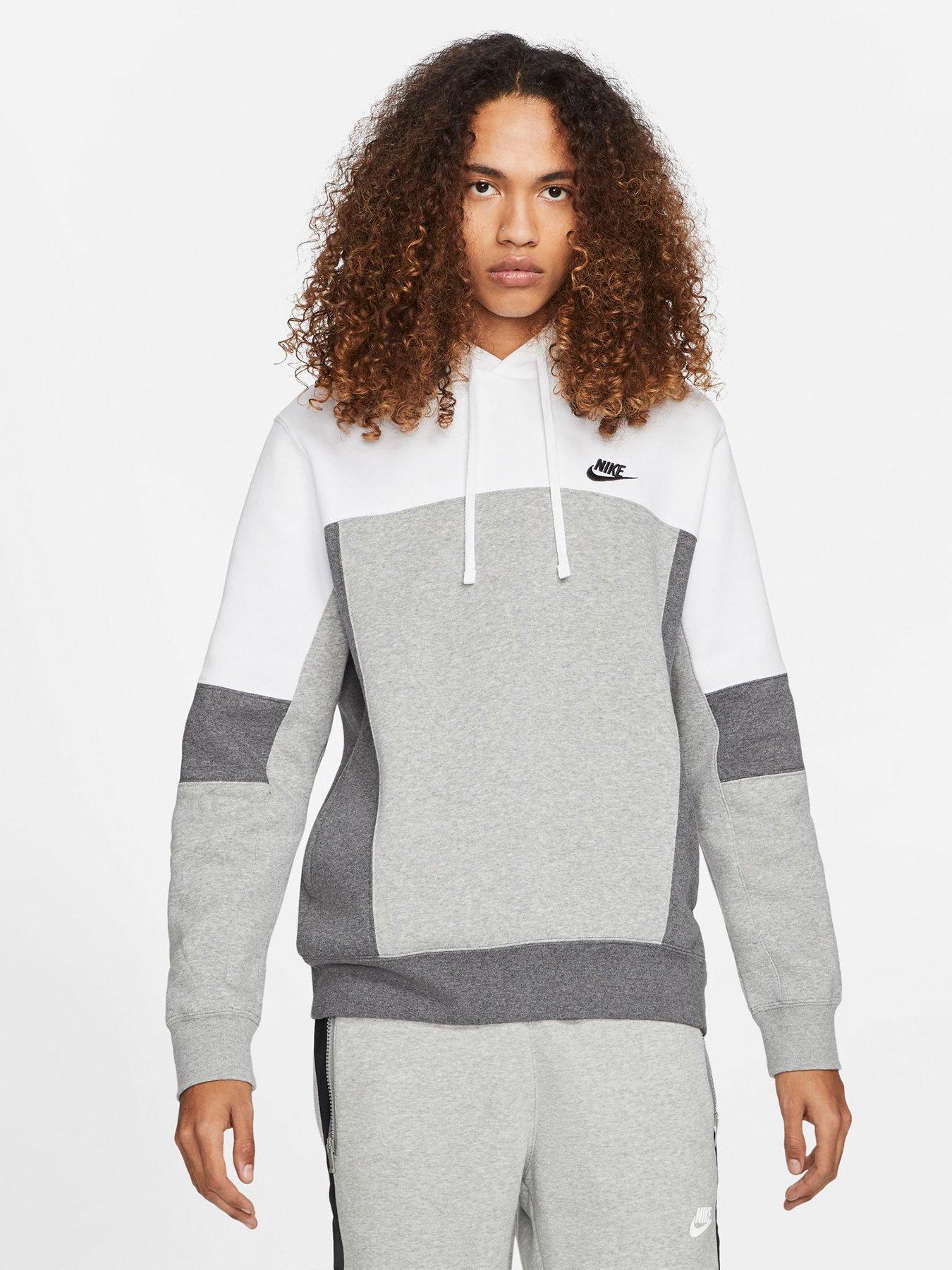 nike air overhead colourblock hoodie