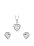 love-gold-9ct-white-gold-cubic-zirconia-heart-jewellery-setfront