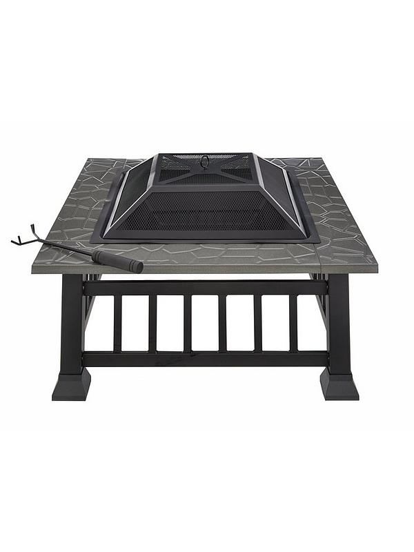 Luxor Large Garden Fire Pit Very Co Uk, Patio Armor Fire Pit Coverage