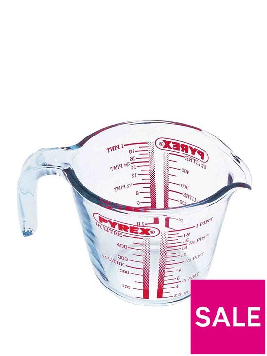 front image of pyrex-12cm-measuring-jug