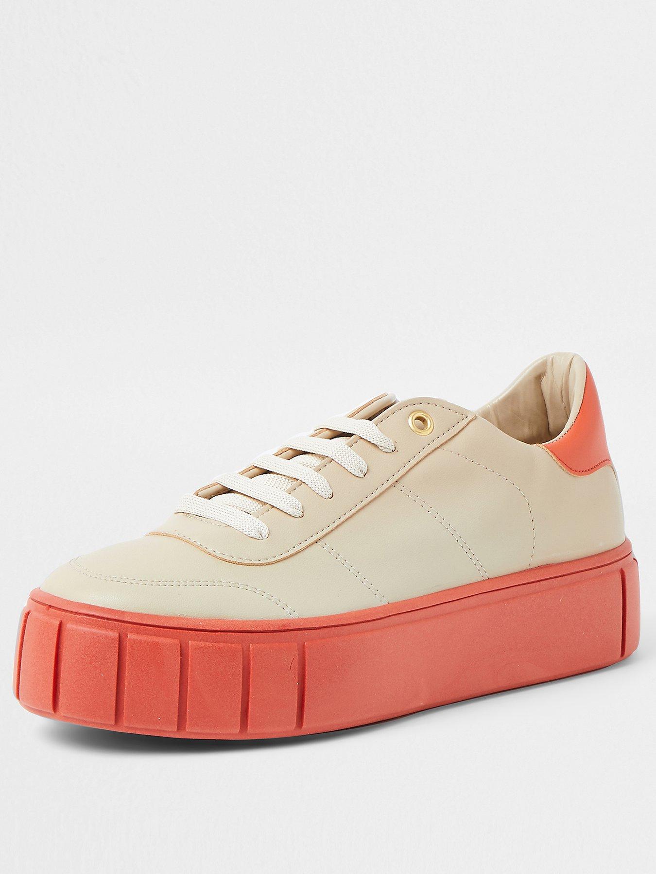 river island platform trainers