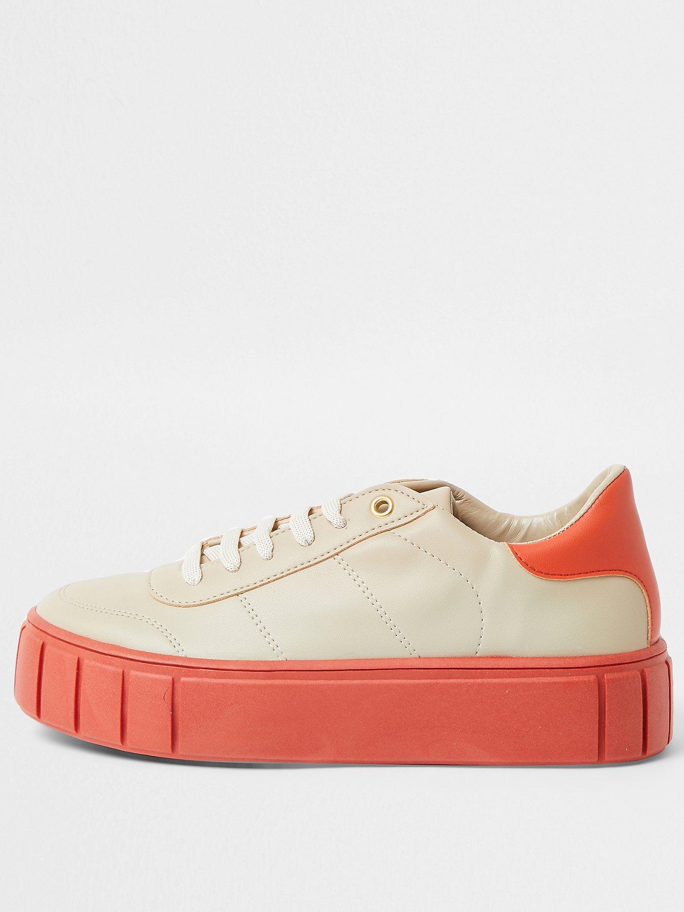 river island platform trainers