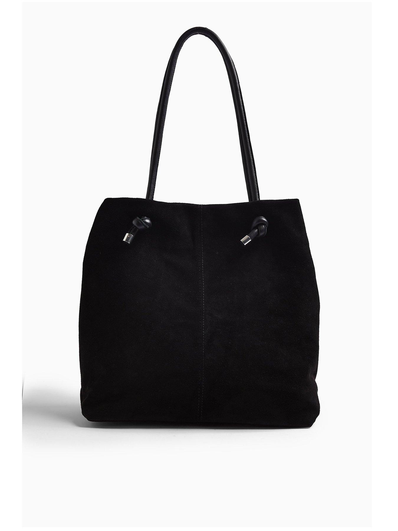 black designer tote