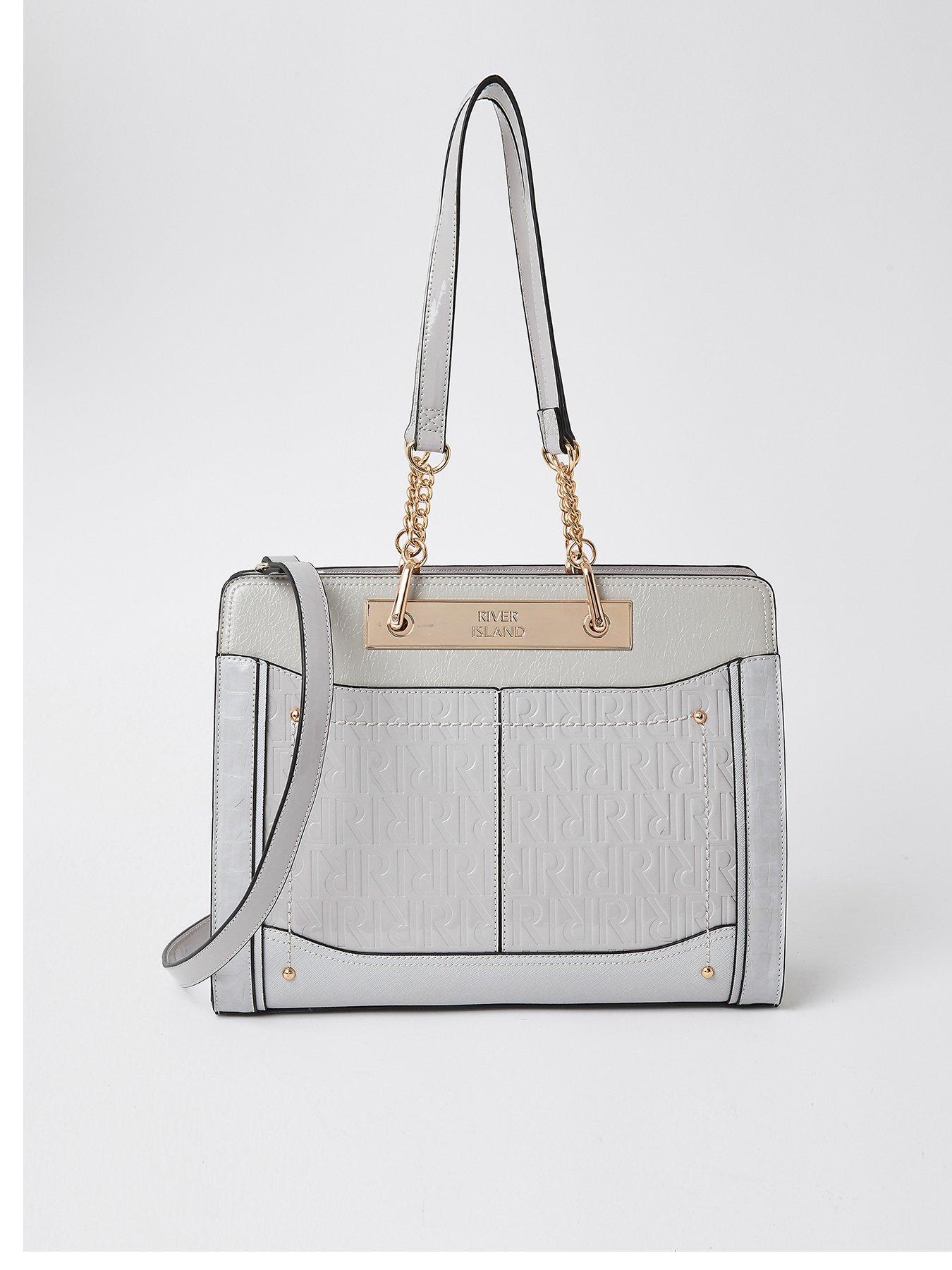 river island clear beach bag