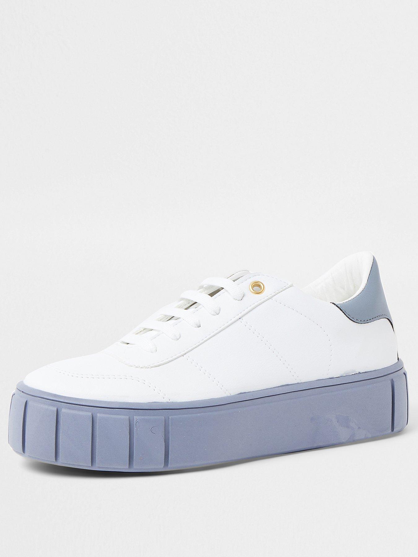 river island platform trainers