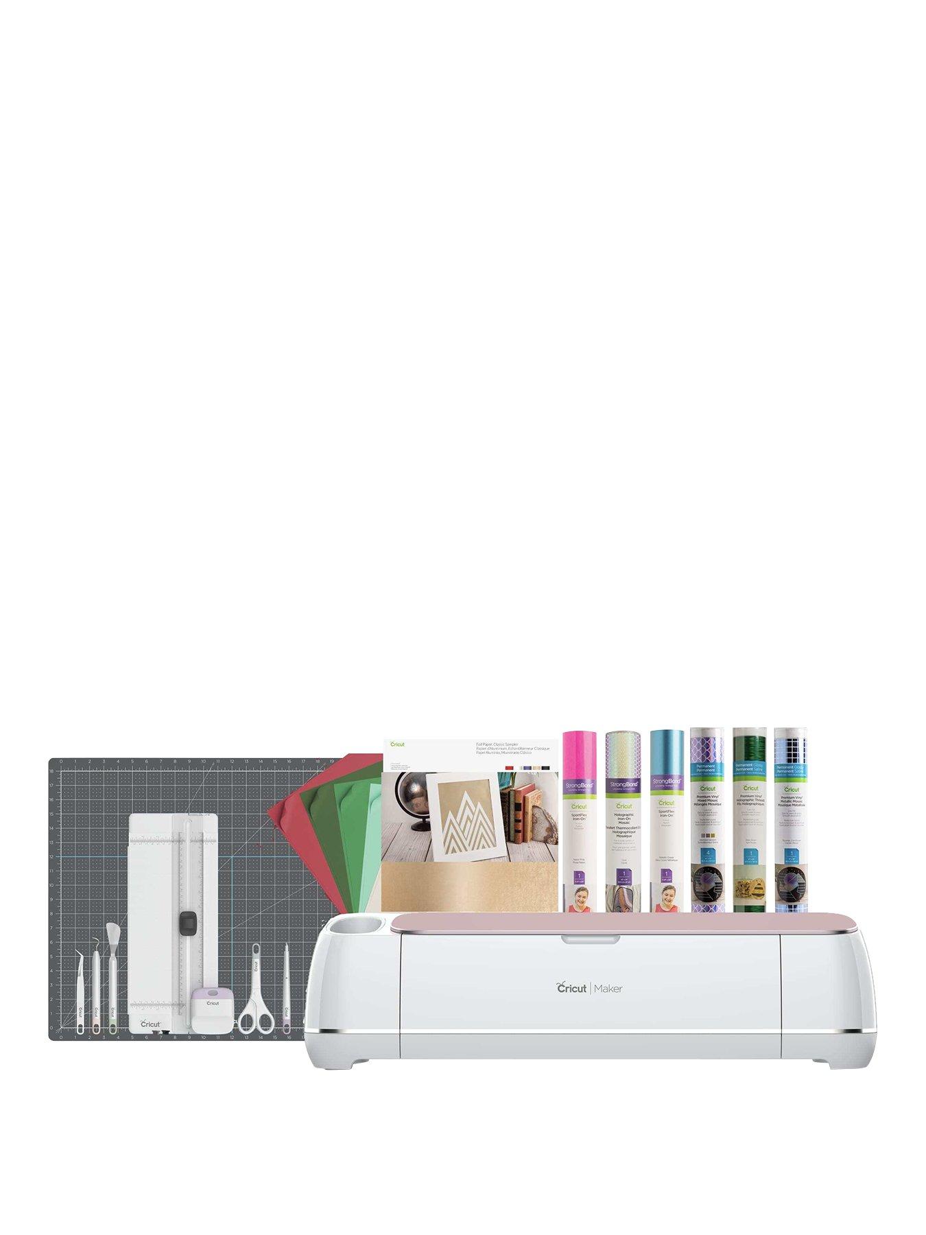 Cricut Maker Rose Bundle The Ultimate Smart Cutting Machine Very Co Uk