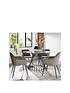  image of angel-120-cm-glass-topnbspdining-table