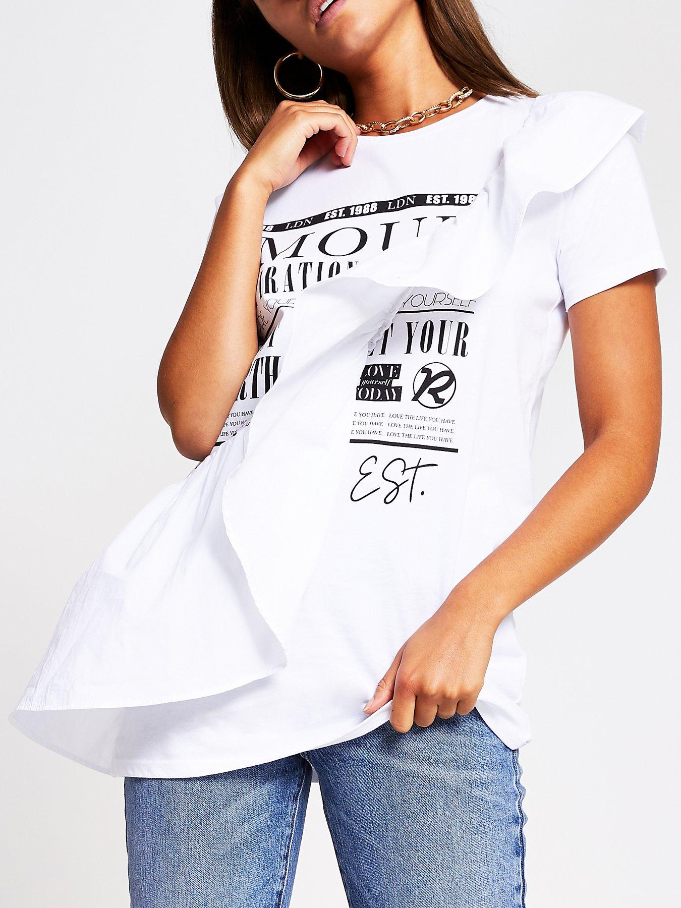 river island amour t shirt