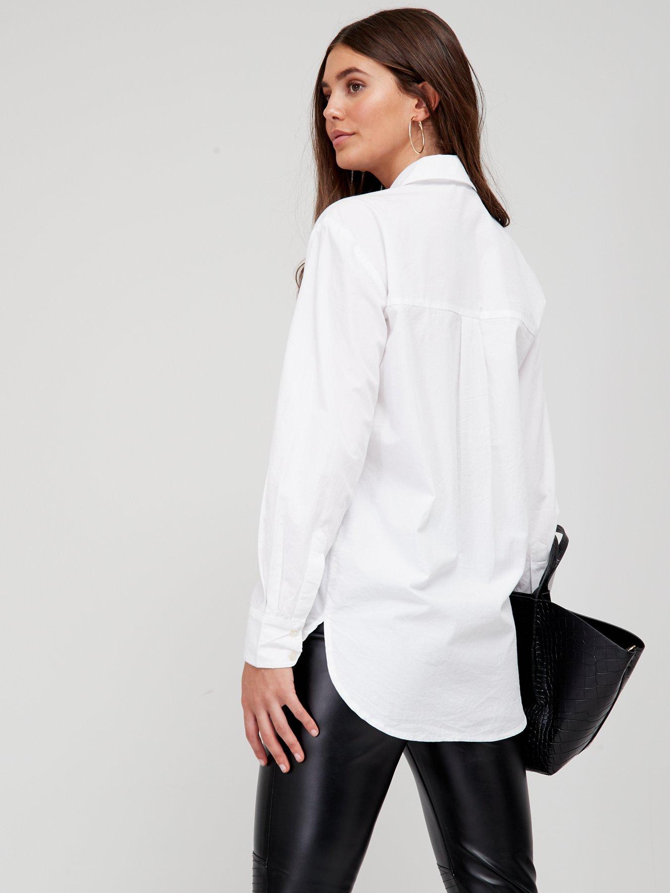 Women Cotton Shirt - White