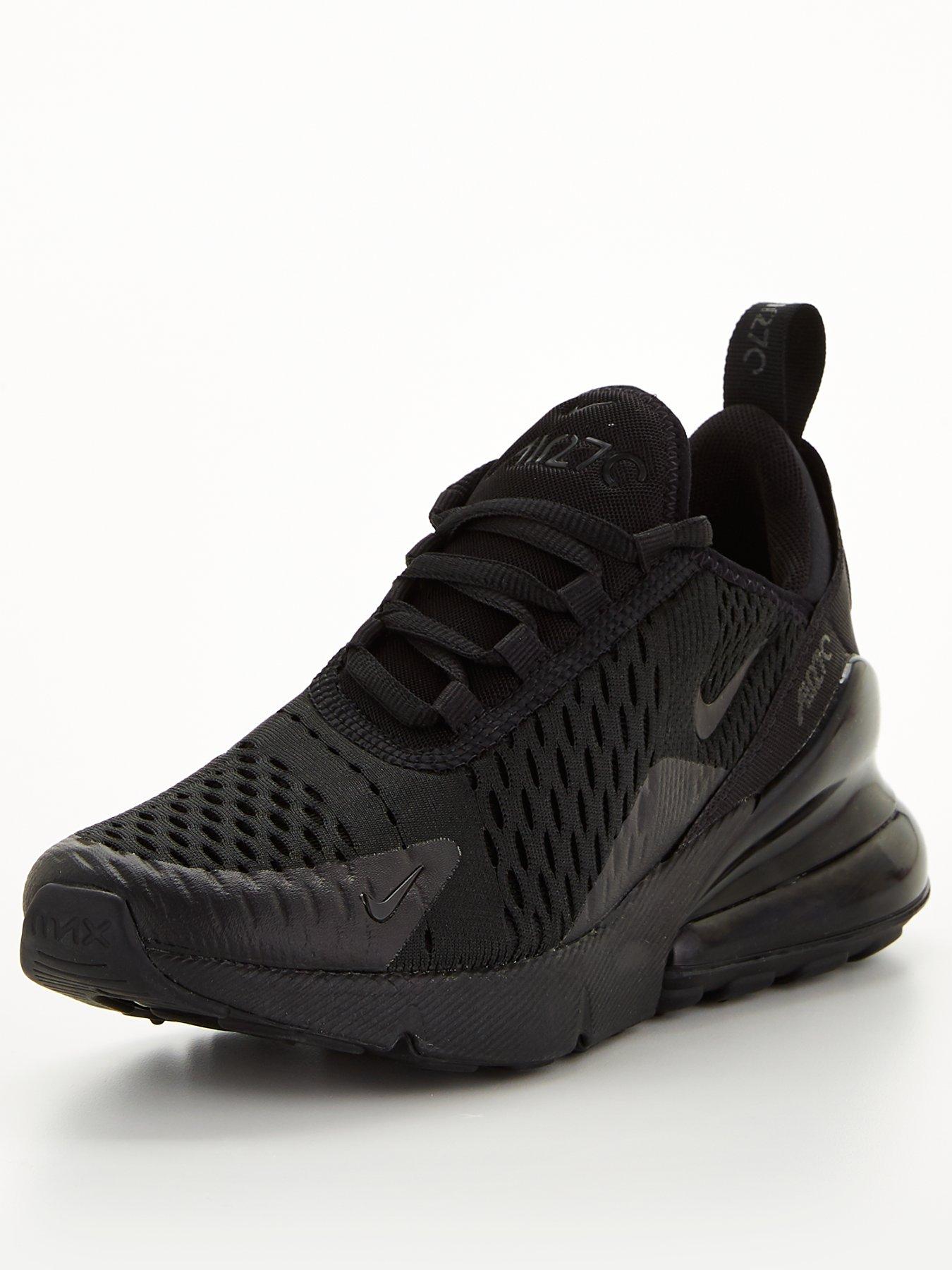 Air max 270 junior shop black and white size 4