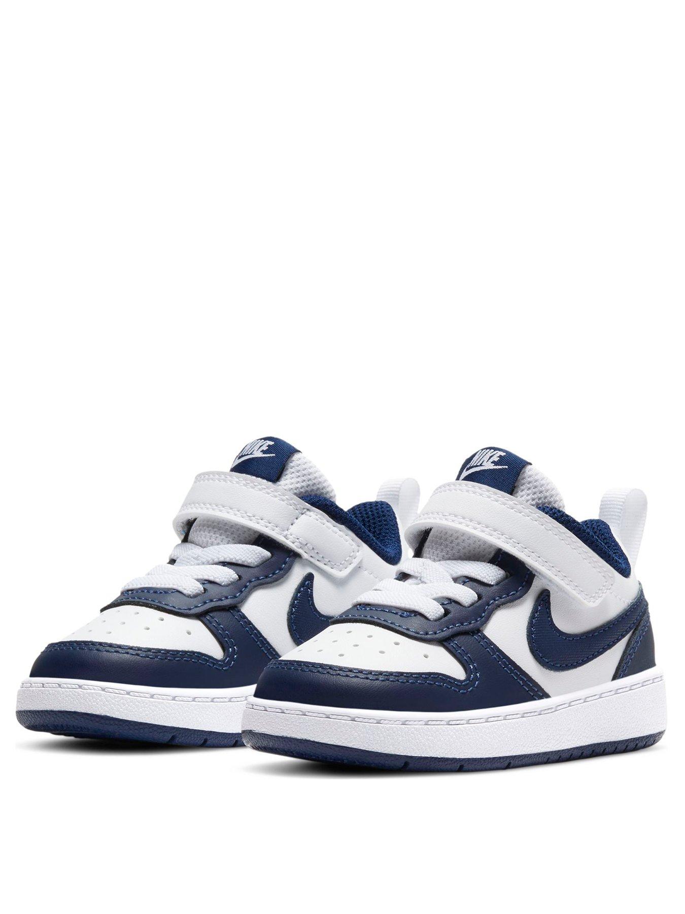 Nike Infant Court Borough Low 2 White Blue Very Co Uk