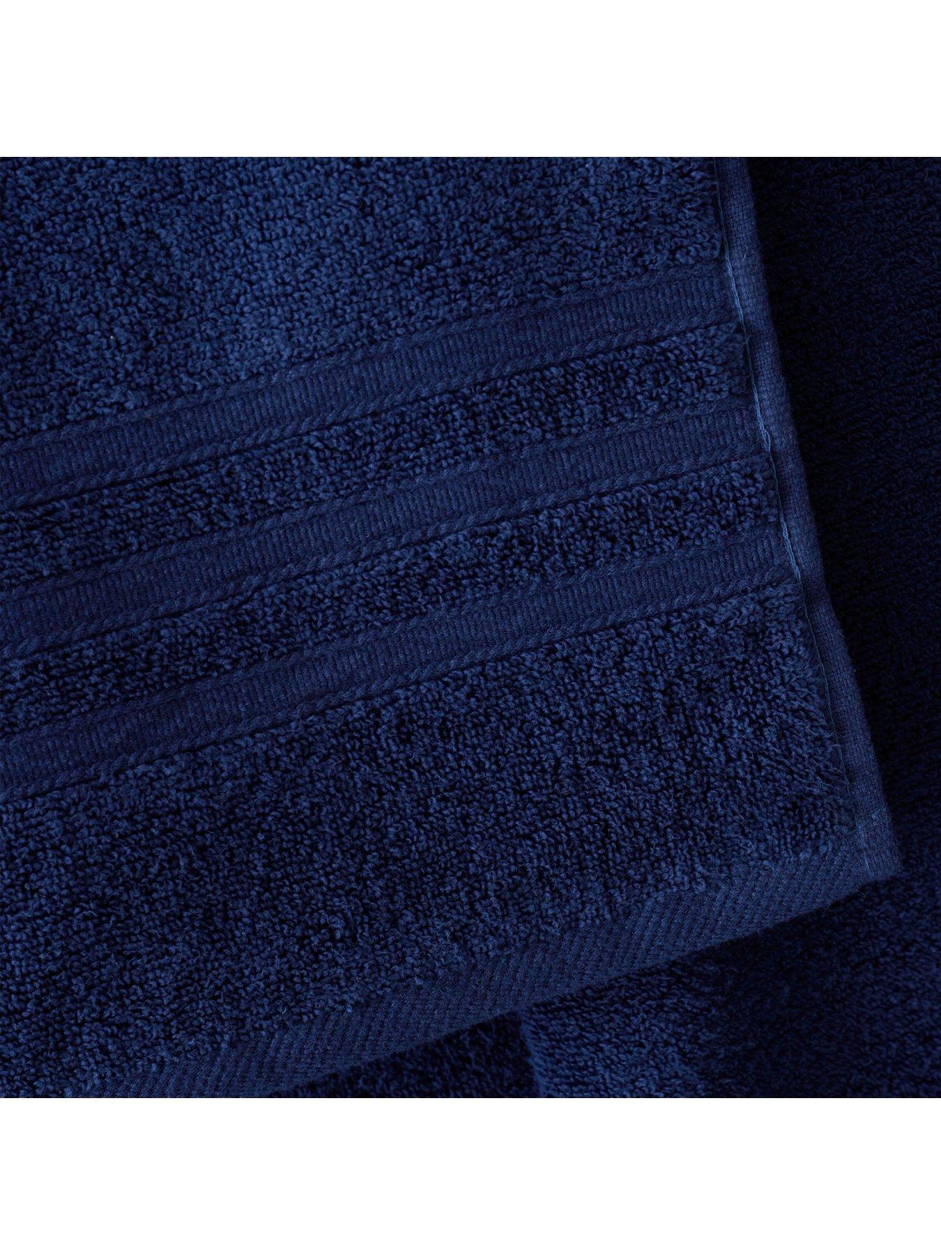 Image 2 of 6 of Catherine Lansfield Zero Twist Bath Sheet Pair