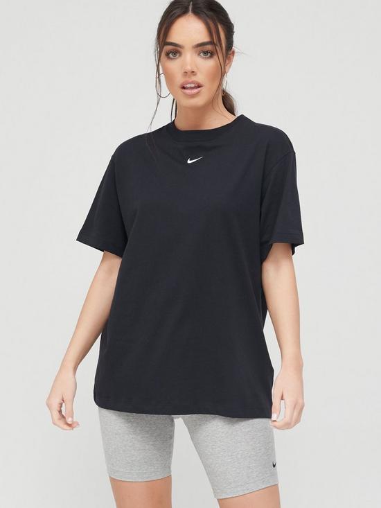 Nike NSW Essential T-shirt - Black | very.co.uk