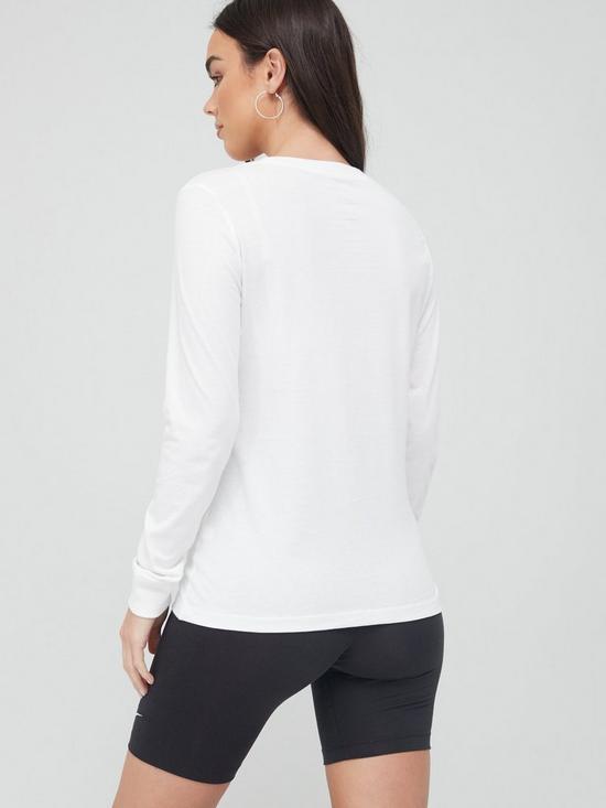 stillFront image of nike-nsw-essential-long-sleevenbsptop-white