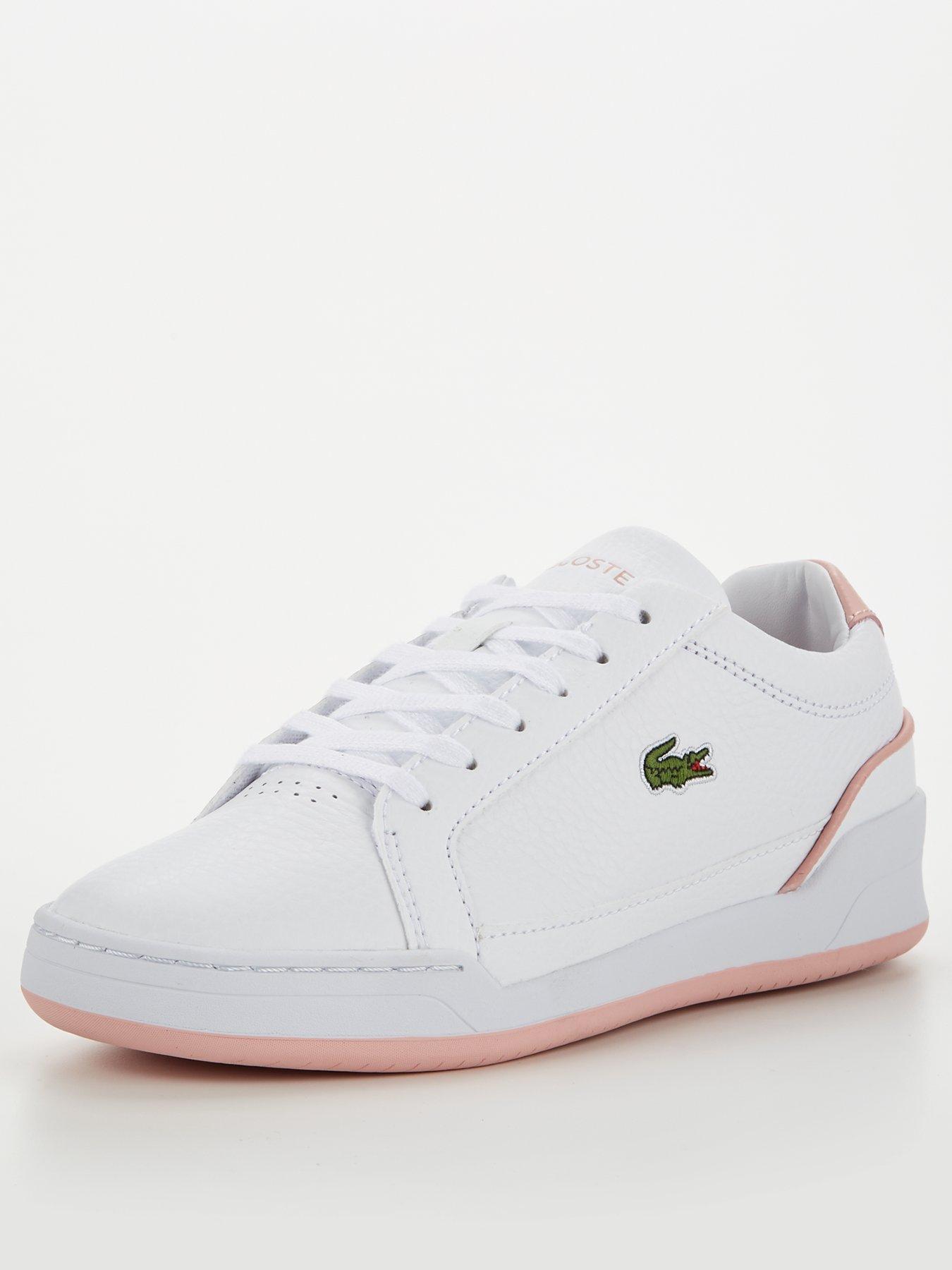 lacoste challenge leather trainer