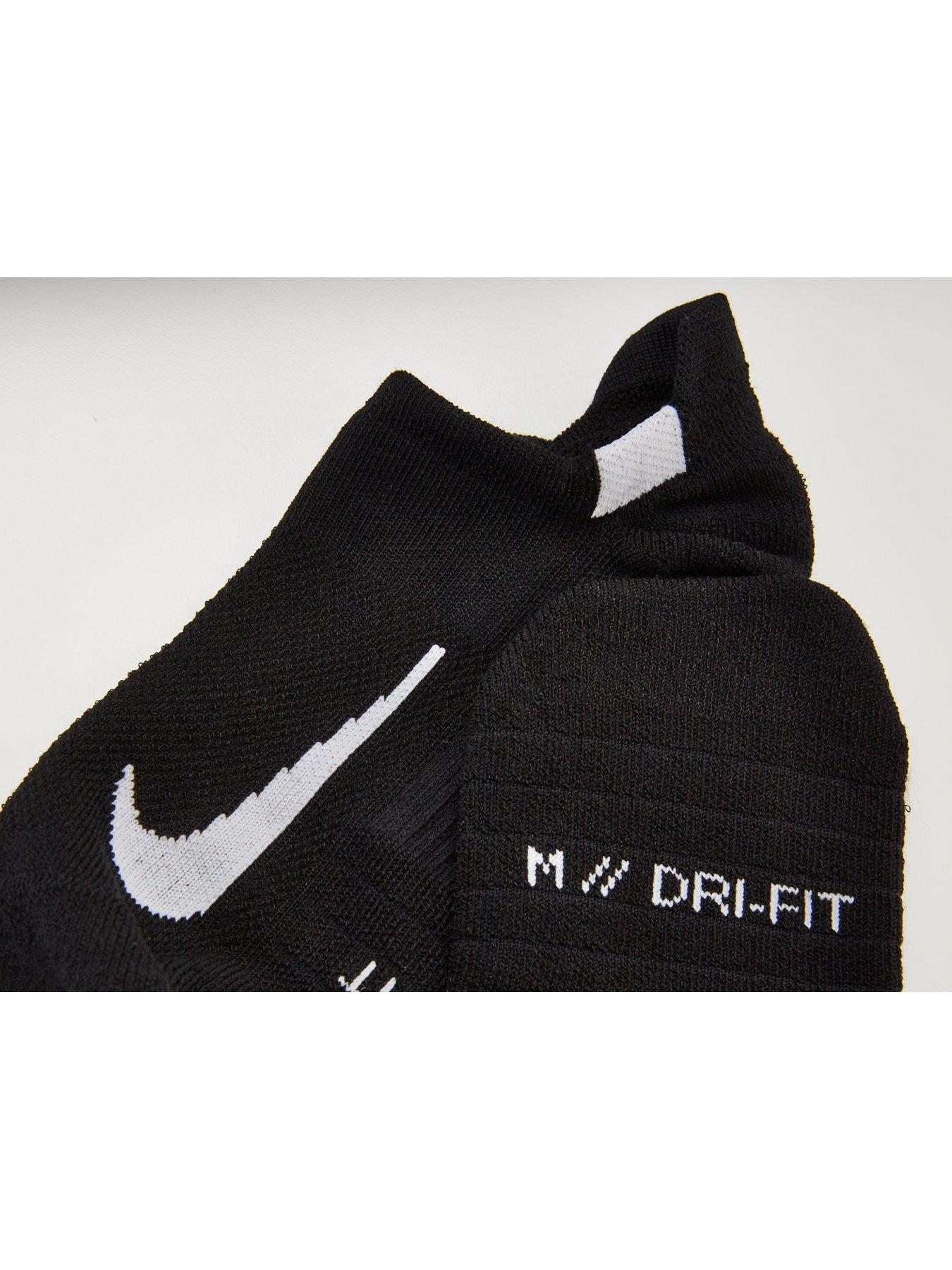 Image 3 of 3 of Nike Running Multiplier Socks - Black/White