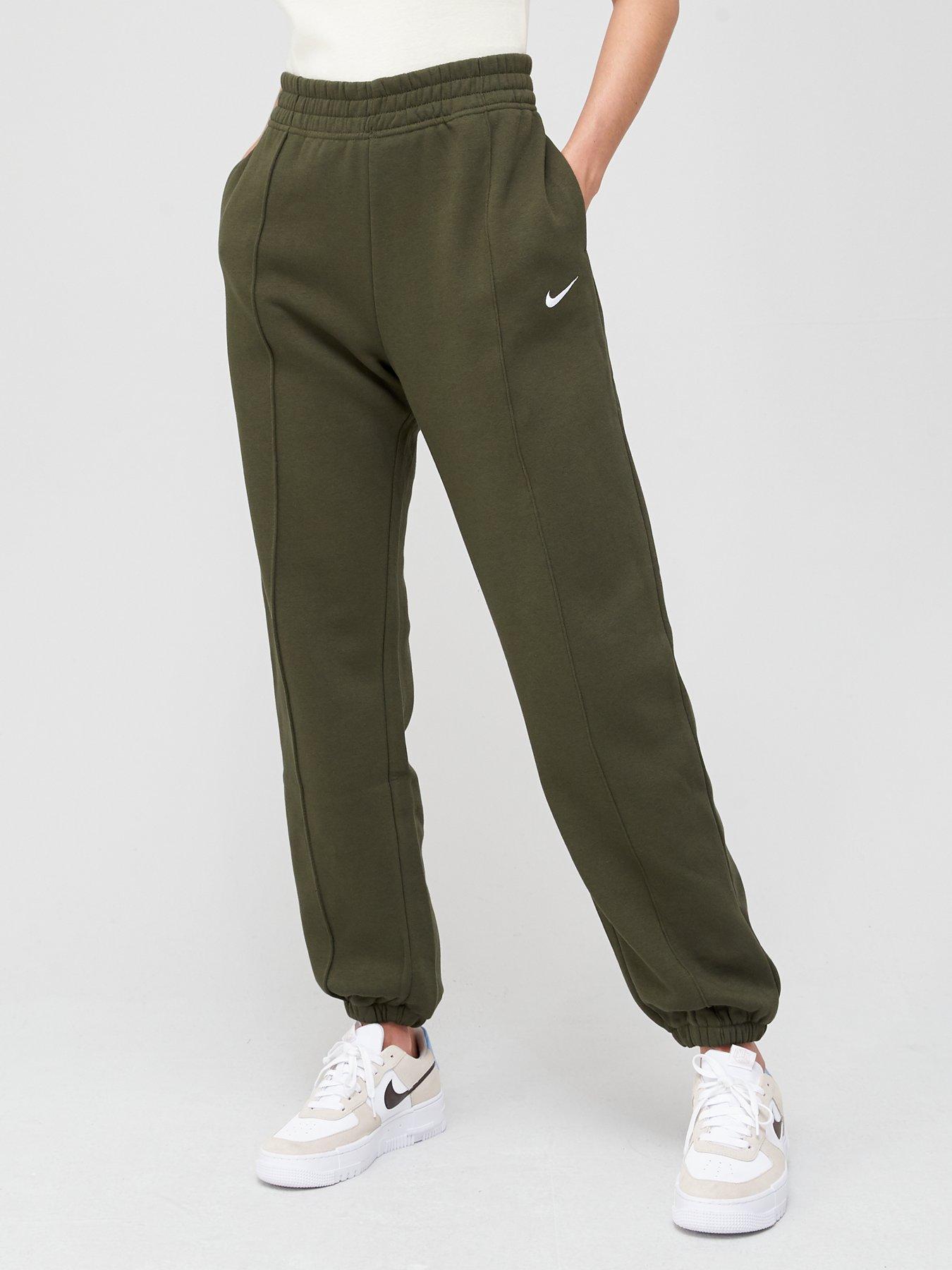 Foresee her Har det dårligt Nike NSW Trend Fleece Pants - Khaki | very.co.uk
