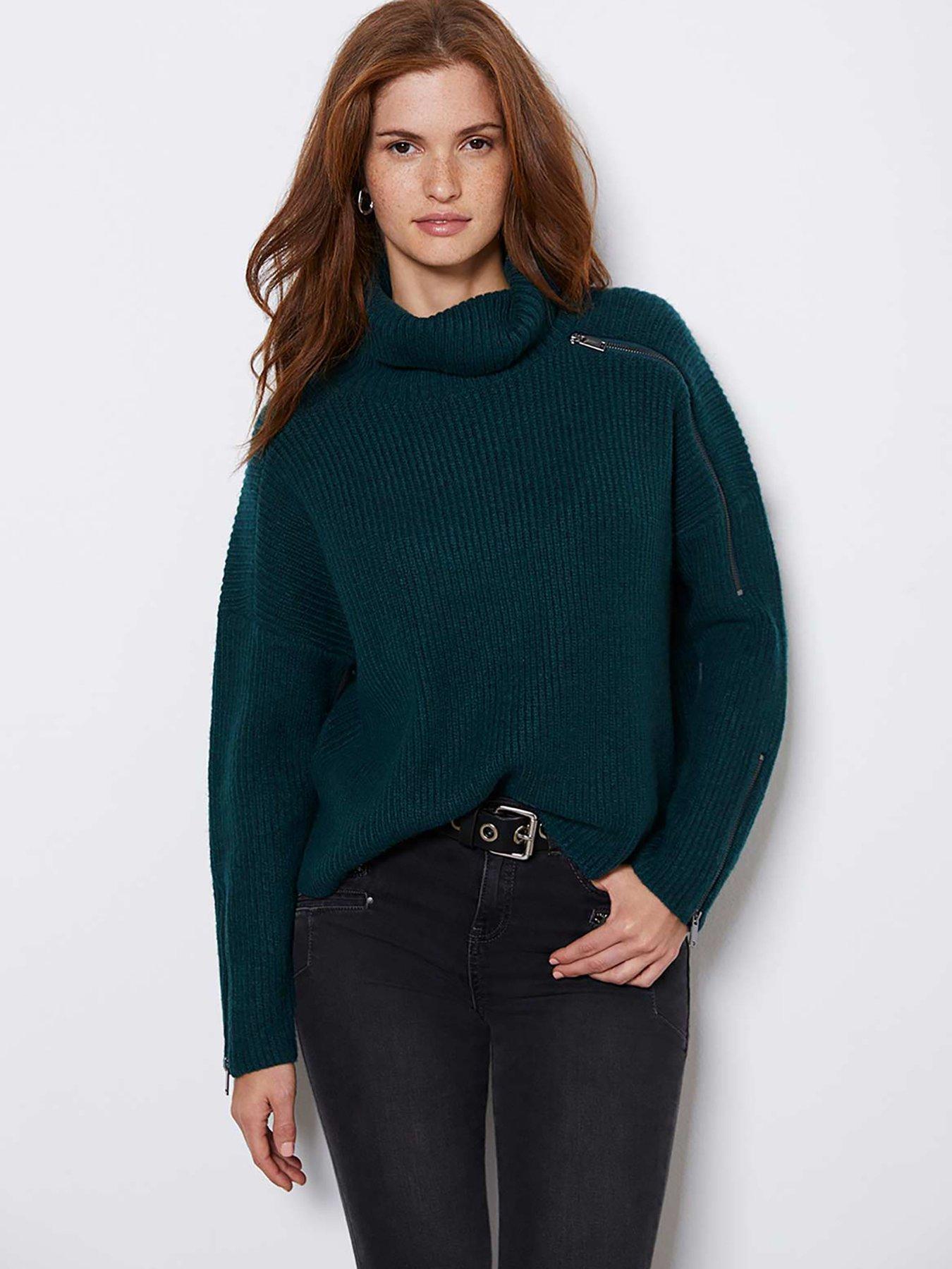 mint velvet chunky knit jumper