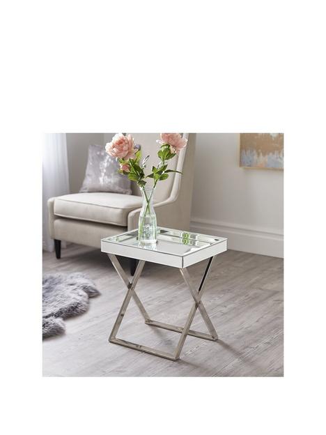 mirrored-tray-table
