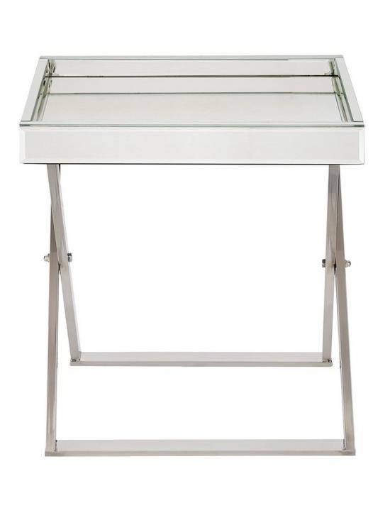 stillFront image of mirrored-tray-table