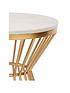  image of harper-round-marble-topnbspside-table