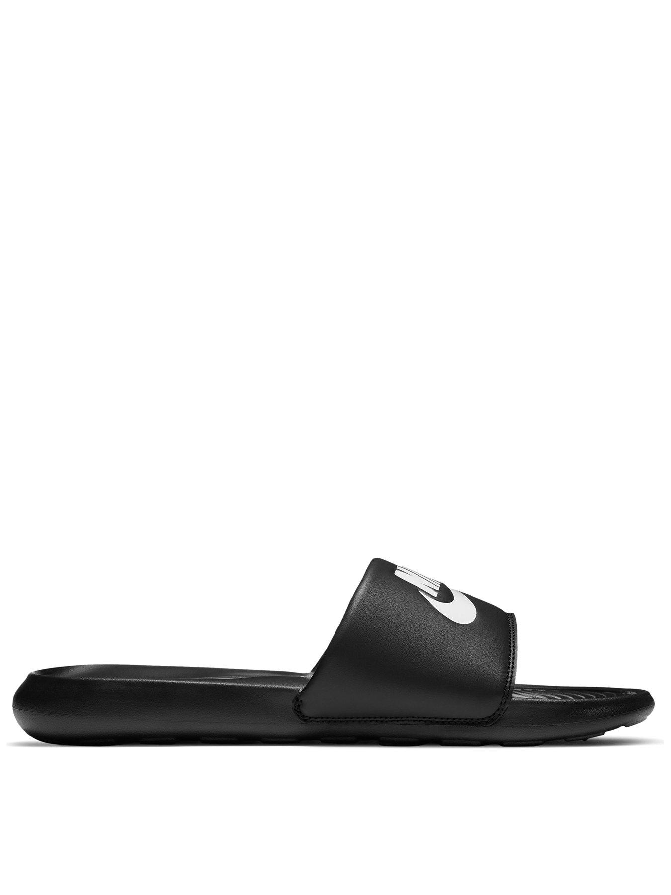 Mens white hot sale nike sliders